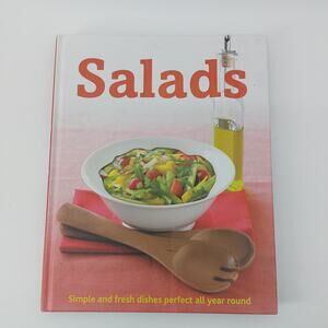 Salad Cookbook Parragon Hardcover Cook Book Healthy Fresh